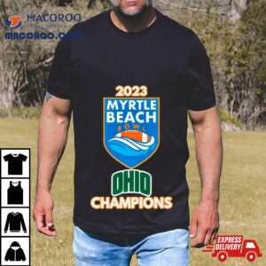 Myrtle Beach Bowl Ohio Bobcat Champions Tshirt