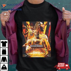 Nba In Season Tournament Champions Los Angeles Lakers Lake Show Art Work Tshirt