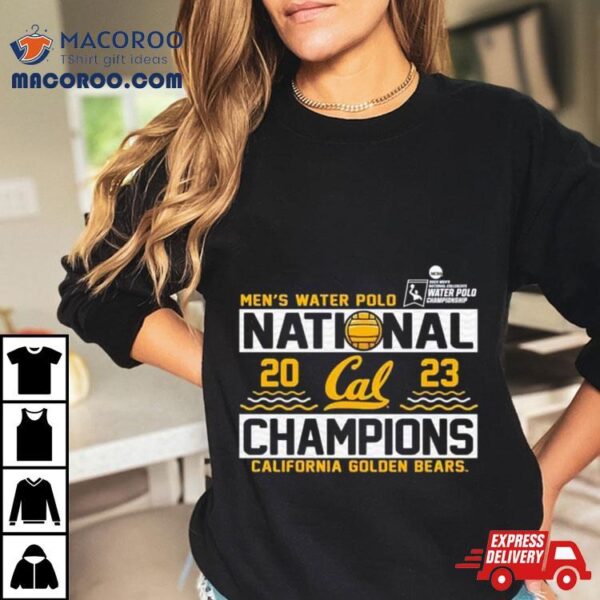 2023 Ncaa Men’s Water Polo National Champions Cal Bears T Shirt
