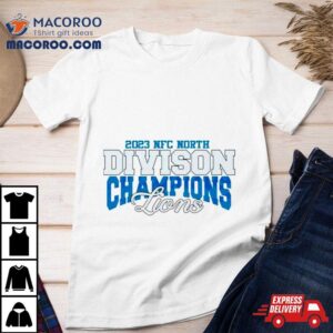 Nfc North Division Champions Lions Tshirt