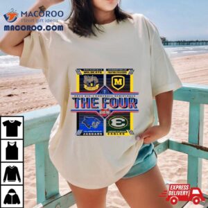 2023 Ohsaa Football Division I State Semifinals The Four Shirt