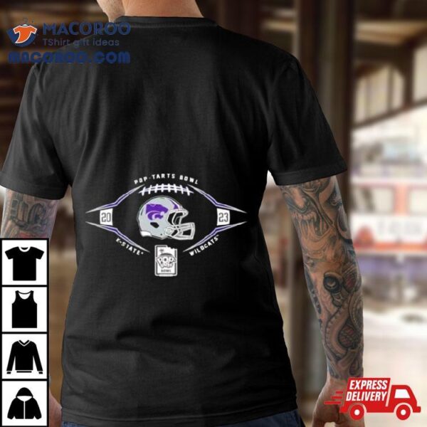 2023 Pop Tarts Bowl Kansas State Wildcats Helmet T Shirt