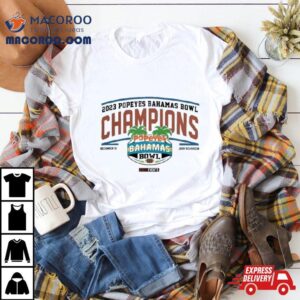 Popeyes Bahamas Bowl Champions Dec Tshirt