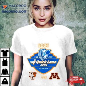 Quick Lane Bowl Bowling Green Falcons Vs Minnesota Golden Gophers Matchup Tshirt