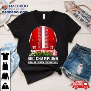 Sec Champions Alabama Crimson Tide Helmet Time Shrit Tshirt