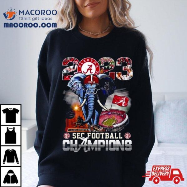 2023 Sec Football Champions Alabama Crimson Tide Shirt