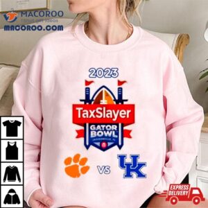 Taxslayer Gator Bowl Clemson Tigers Vs Kentucky Wildcats Matchup Tshirt