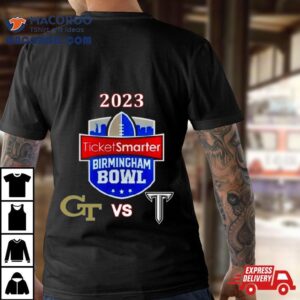 Ticketsmarter Birmingham Bowl Georgia Tech Vs Troy Protective Stadium Birmingham Al Tshirt