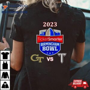 Ticketsmarter Birmingham Bowl Georgia Tech Vs Troy Protective Stadium Birmingham Al Tshirt