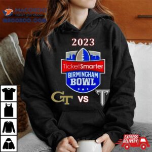 Ticketsmarter Birmingham Bowl Georgia Tech Vs Troy Protective Stadium Birmingham Al Tshirt