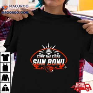 Tony The Tiger Sun Bowl Oregon State Beavers Logo Tshirt