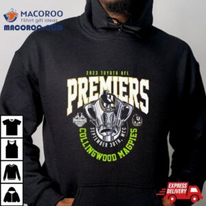 Toyota Afl Premiers Collingwood Magpies Tshirt