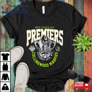 Toyota Afl Premiers Collingwood Magpies Tshirt