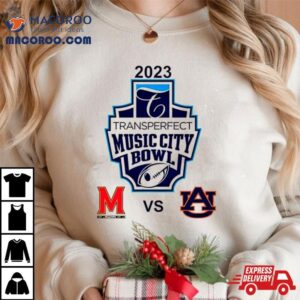 2023 Transperfect Music City Bowl Auburn Vs Maryland Shirt