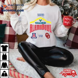 Valero Alamo Bowl Arizona Wildcats Vs Oklahoma Sooners Matchup Tshirt