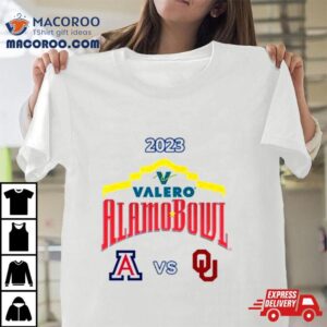 Valero Alamo Bowl Arizona Wildcats Vs Oklahoma Sooners Matchup Tshirt