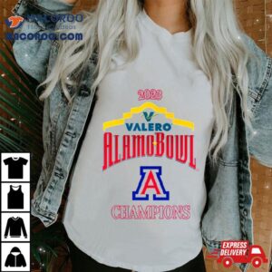 Valero Alamo Bowl Champions Arizona Wildcats Football Tshirt