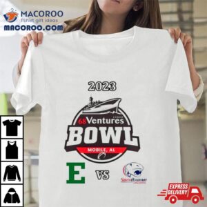 2023 Venture Bowl Eastern Michigan Eagles Vs South Alabama Jaguars Matchup Shirt
