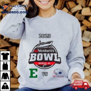 Venture Bowl Eastern Michigan Eagles Vs South Alabama Jaguars Matchup Tshirt