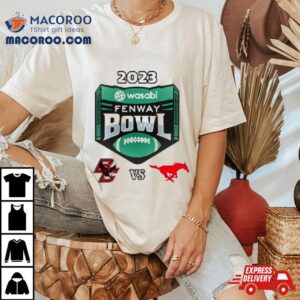 Wasabi Fenway Bowl Boston College Vs Smu Mustangs Matchup Tshirt