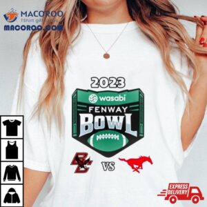 Wasabi Fenway Bowl Boston College Vs Smu Mustangs Matchup Tshirt