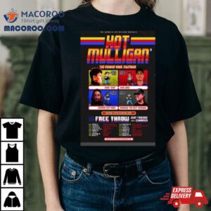 Hot Mulligan United States Spring Tour Poster Tshirt