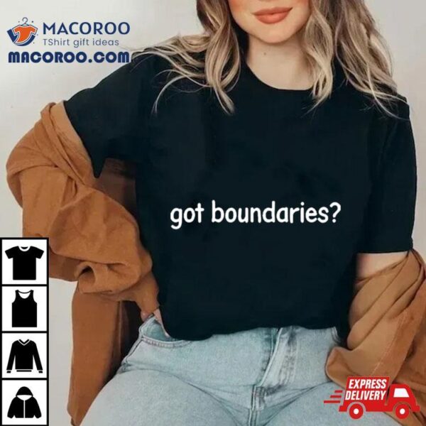 2bitcipher Got Boundaries T Shirt