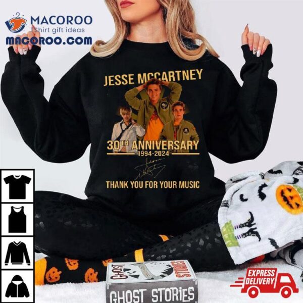 30th Anniversary 1994 2024 Jesse Mccartney Shirt