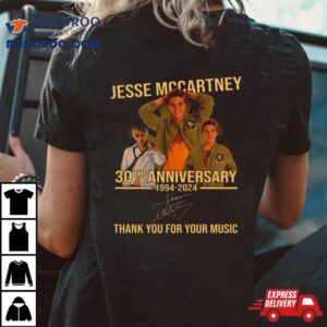 Th Anniversary Jesse Mccartney Tshirt