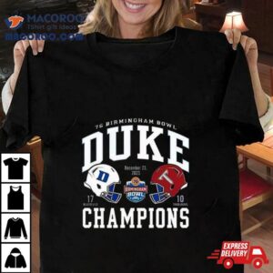 Birmingham Bowl Duke Blue Devils Champions Tshirt