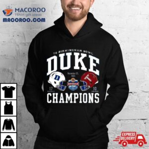 Birmingham Bowl Duke Blue Devils Champions Tshirt