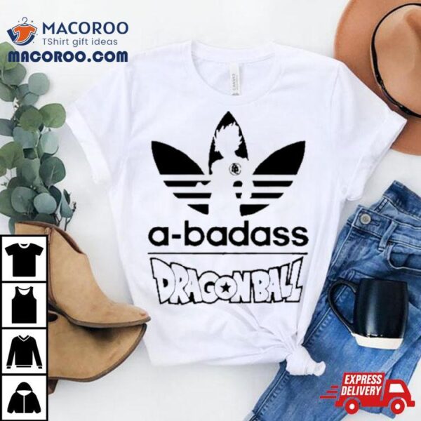 A Badass Adidas Parody Son Goku Dragon Ball Shirt