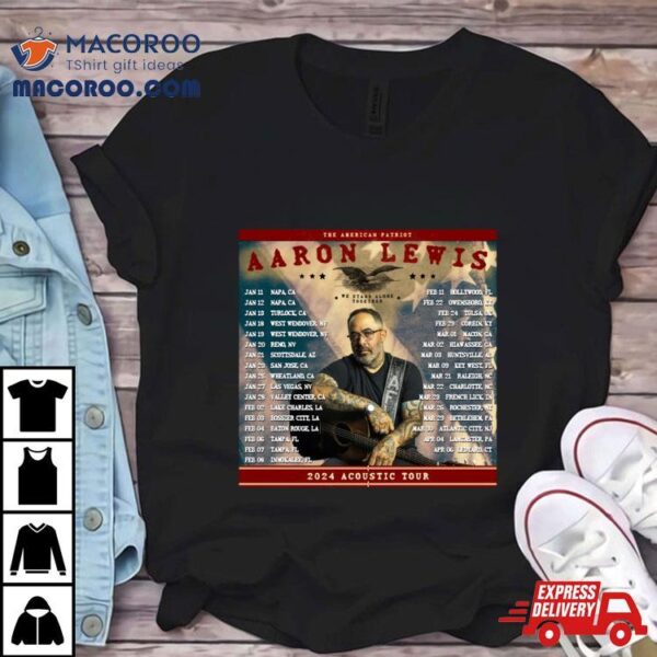 Aaron Lewis 2024 Tour T Shirt