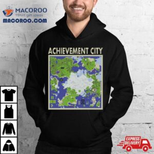 Achievement City Map Achievement Hunter Tshirt