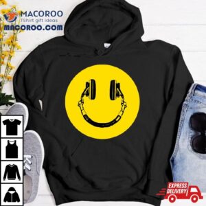 Acid House Headphones Smiley Dj Tshirt