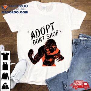 Adopt Dont Shop Screaming Opposum Shirt