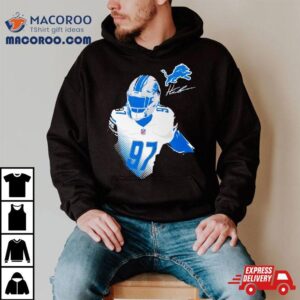 Aidan Hutchinson Detroit Lions Player Graphic T Shirt