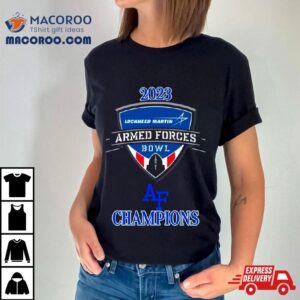 Air Force Falcons Lockheed Martin Armed Forces Bowl Champions Tshirt