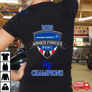 Air Force Falcons Lockheed Martin Armed Forces Bowl Champions Tshirt