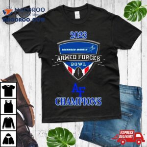 Air Force Falcons Lockheed Martin Armed Forces Bowl Champions Tshirt