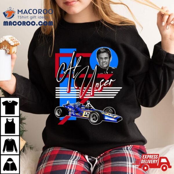 Al Unser Indy Racing Legend Car Tribute Shirt