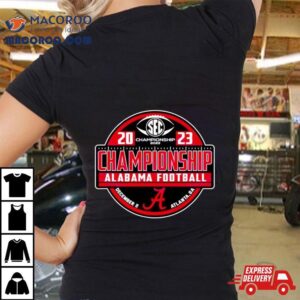 Alabama Crimson Tide Sec Championship Tshirt