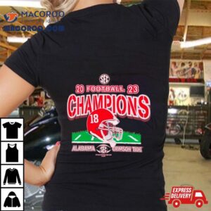 Alabama Crimson Tide Sec Conference Champions Tshirt