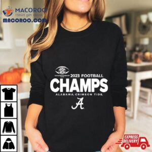 Alabama Crimson Tide Sec Football Conference Champions Locker Room Tshirt