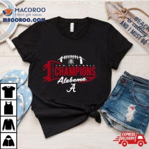 Alabama Crimson Tide Sec Football Conference Champions Tshirt