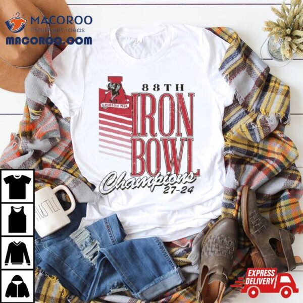 Alabama Crimson Tide 88th Iron Bowl Champions 2023 Shirt