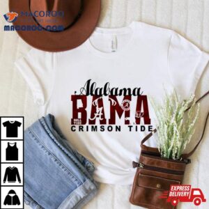 Alabama Crimson Tide Bama Football Retro Tshirt