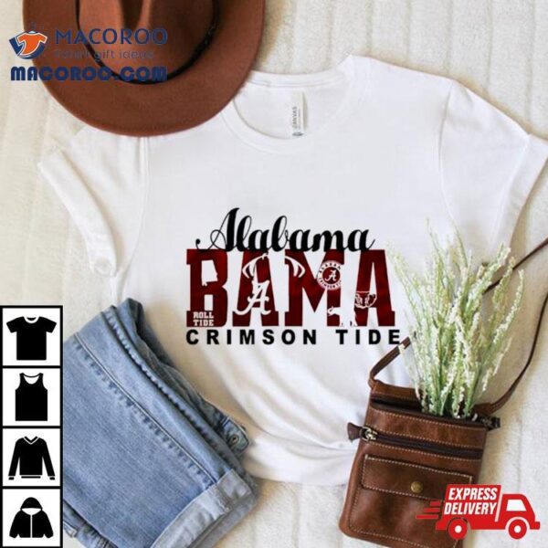 Alabama Crimson Tide Bama Football Retro Shirt