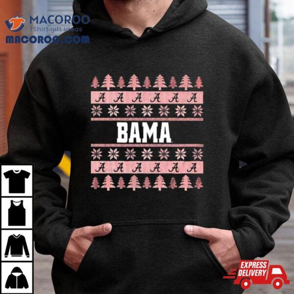 Alabama Crimson Tide Bama Ugly Christmas Shirt