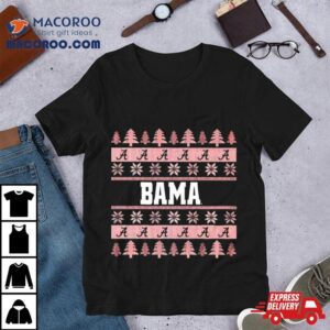 Alabama Crimson Tide Bama Ugly Christmas Tshirt